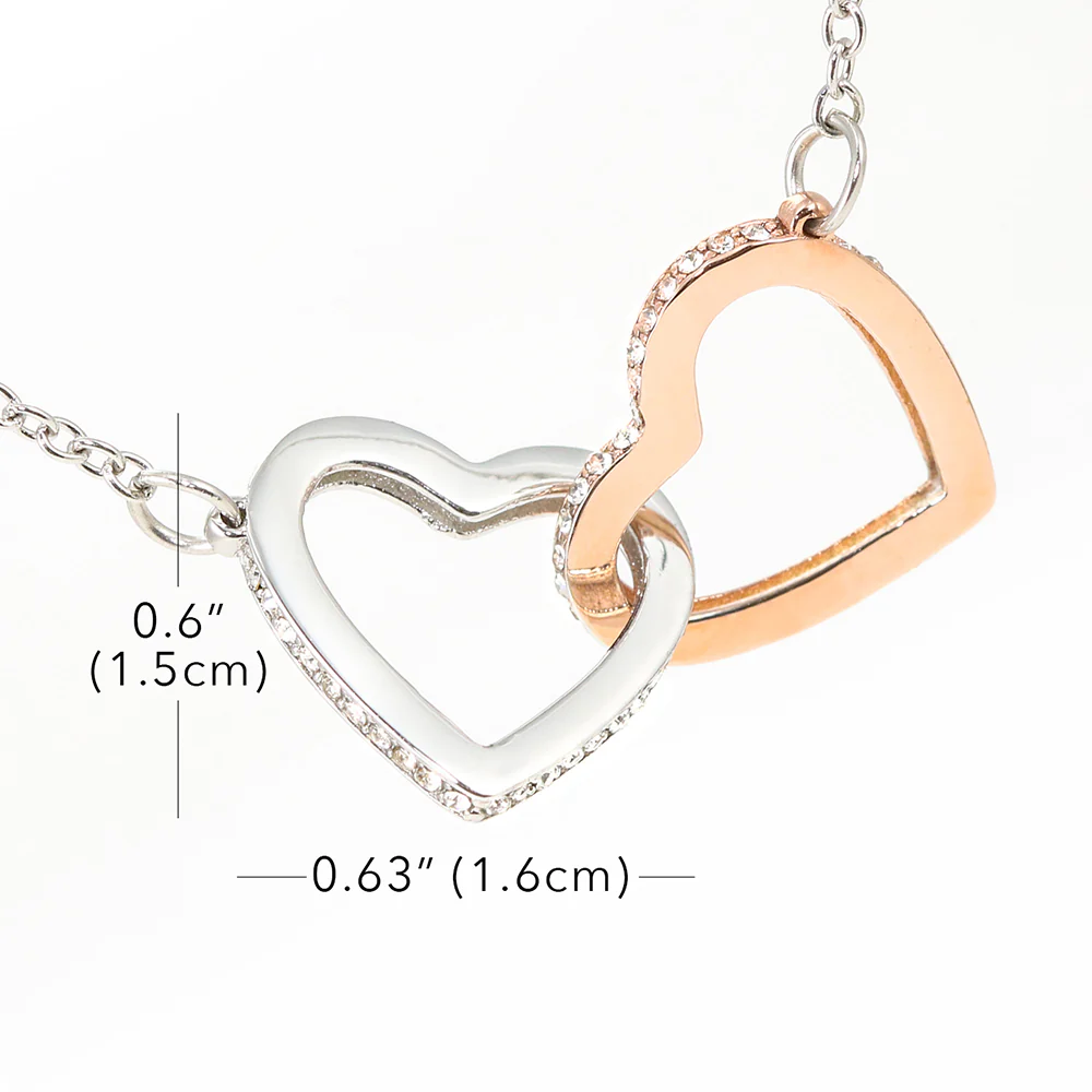Two Hearts, One Love Necklace - Image 3