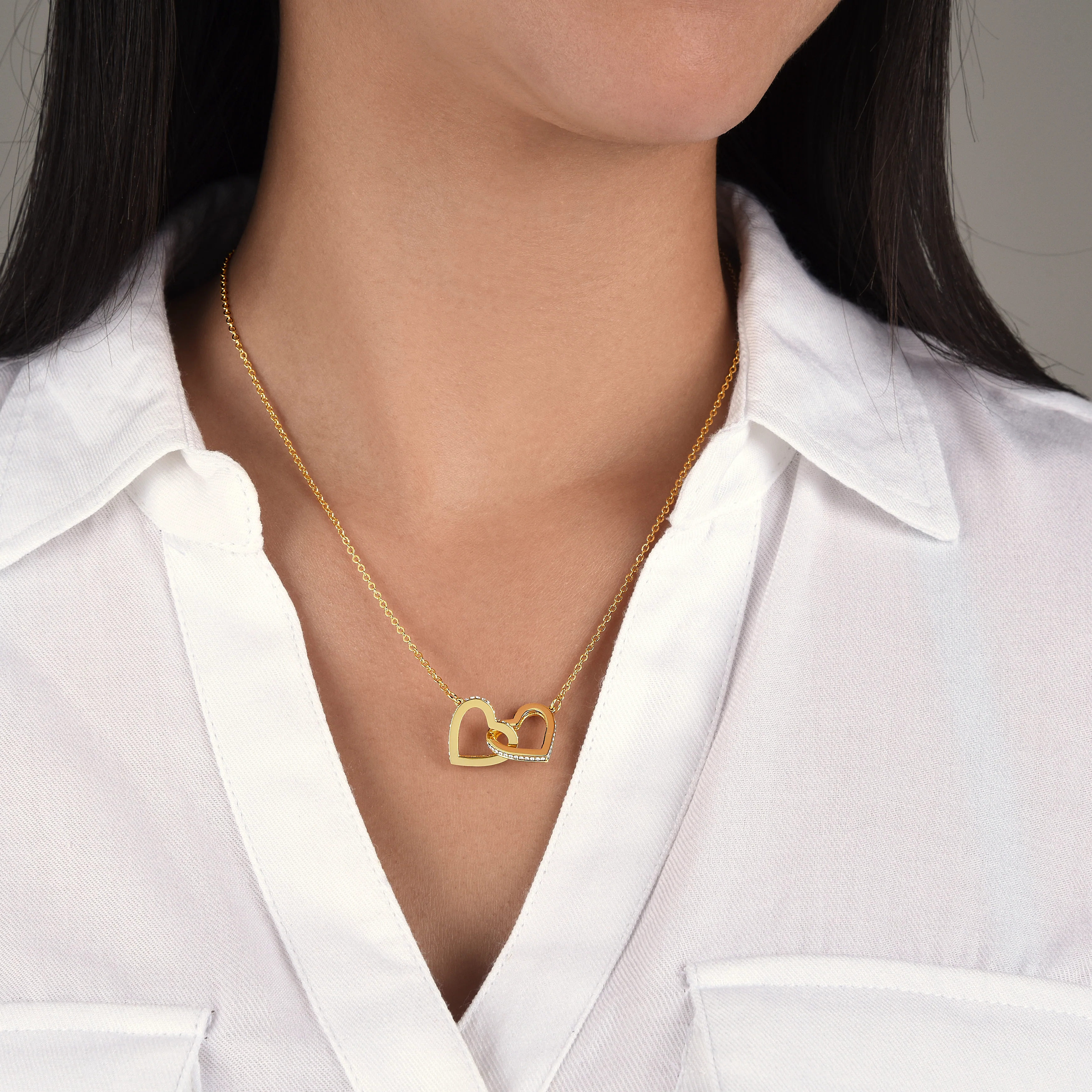Two Hearts, One Love Necklace - Image 5