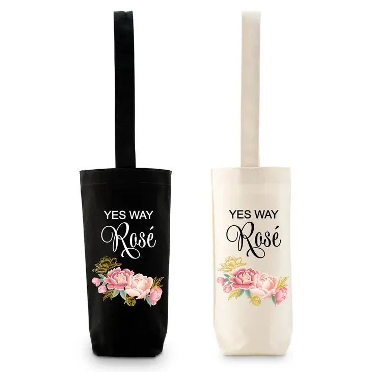 Yes Way Rose Wine Tote Bag - Image 3